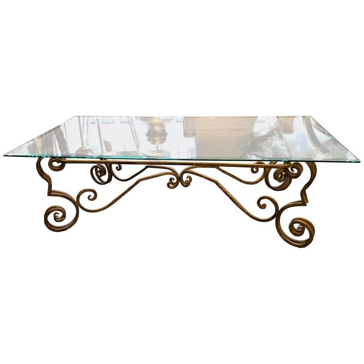 Wrought Iron Coffee Table