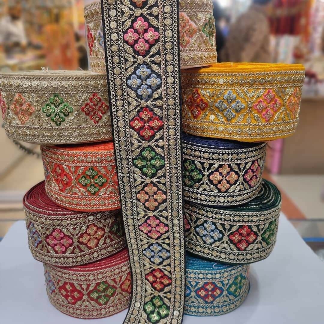 Embroidered Laces