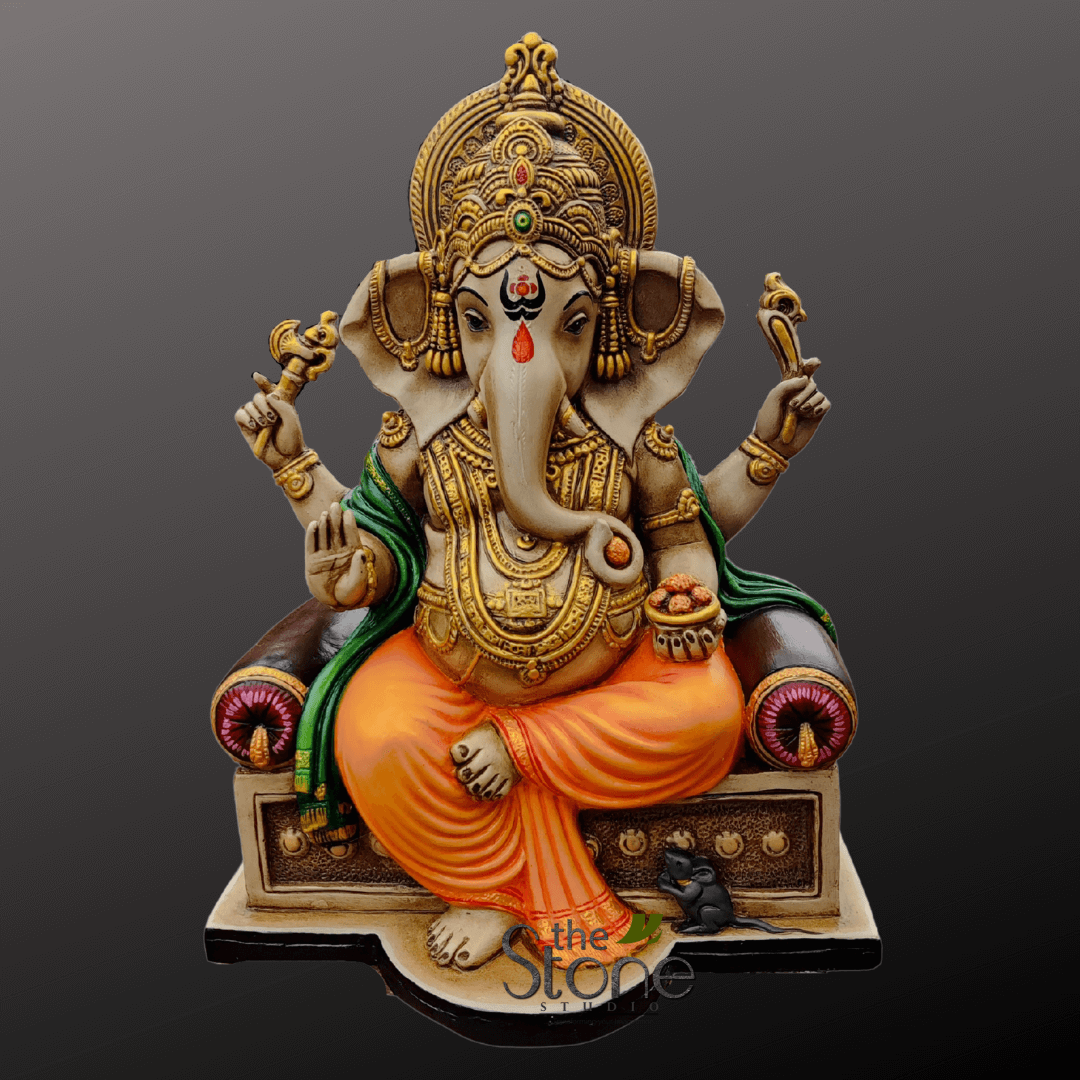 Fiber Ganesha Statue