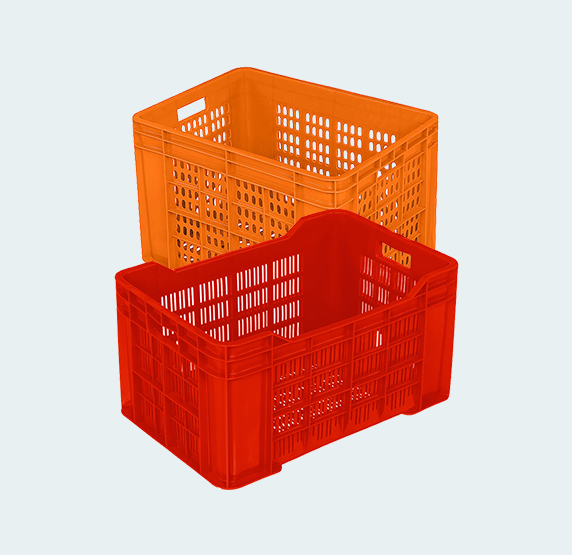Plastic Vegetable Crates