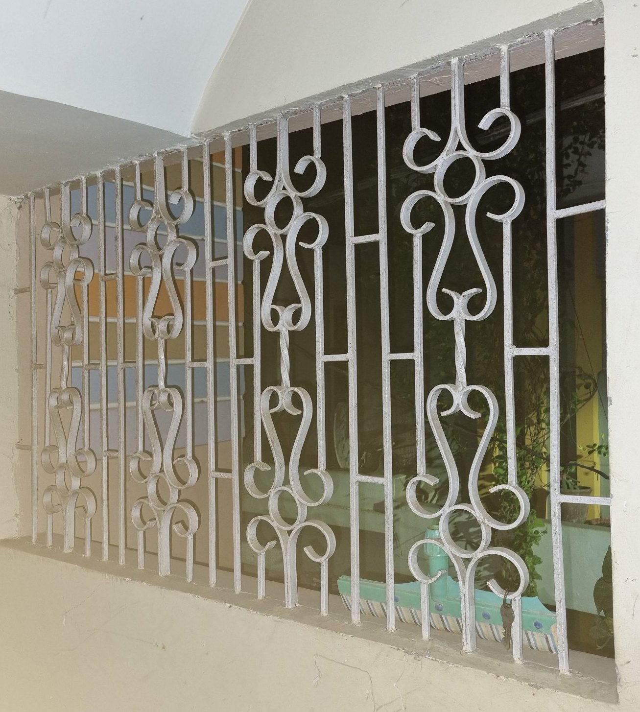 Galvanized Iron Grill