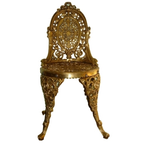 Brass Chair