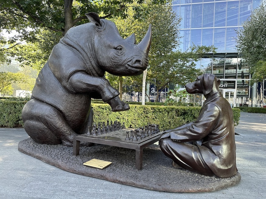 Metal Animal Statues