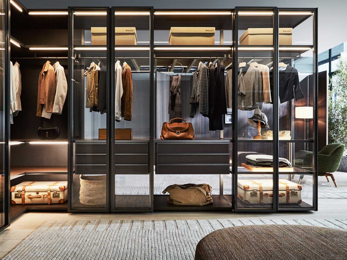 Glass Wardrobe