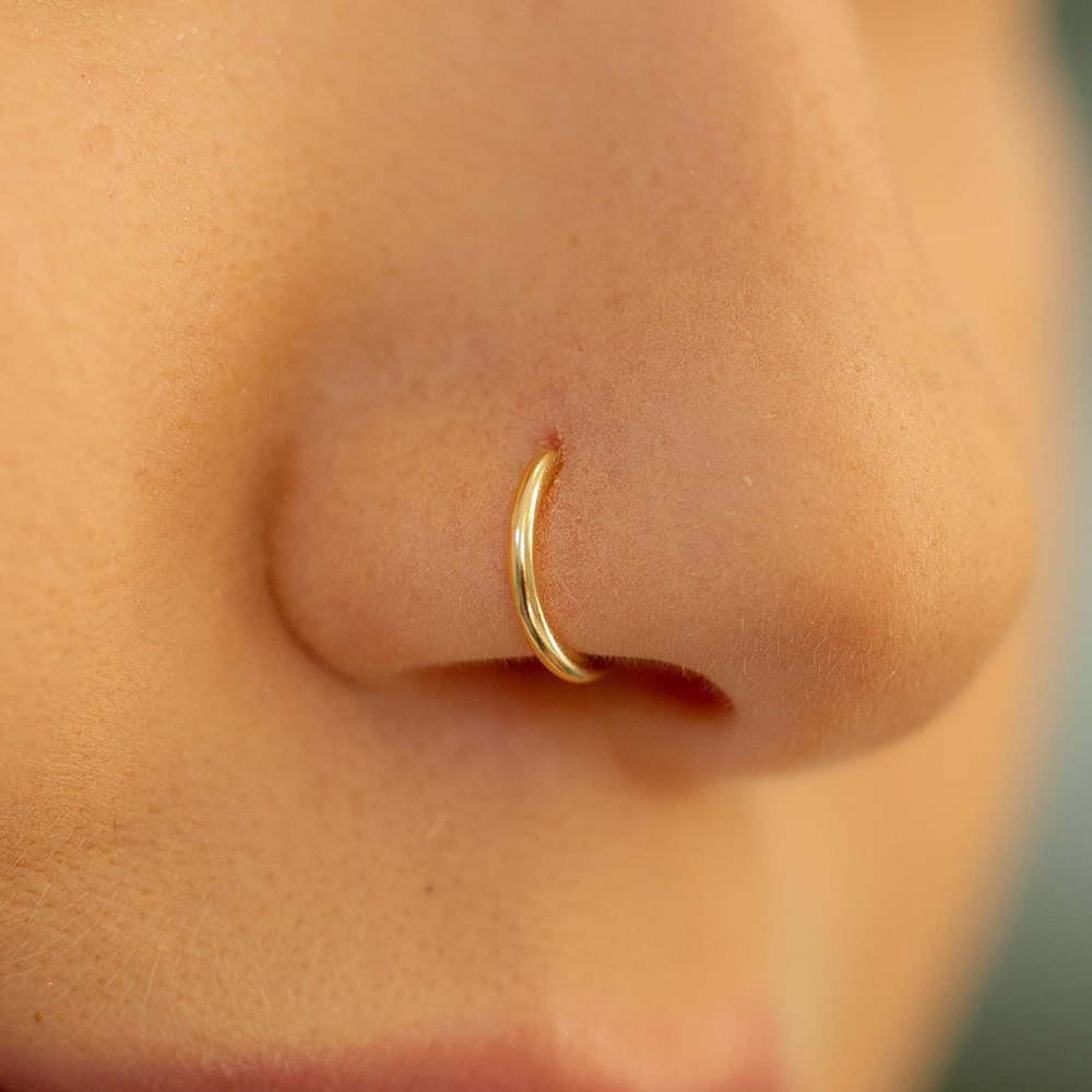 Gold Nose Rings