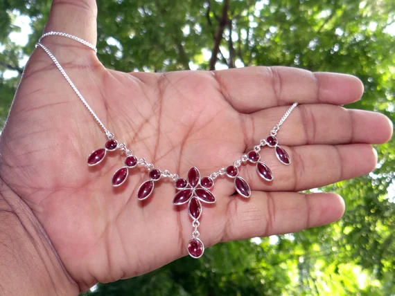 Garnet Necklace