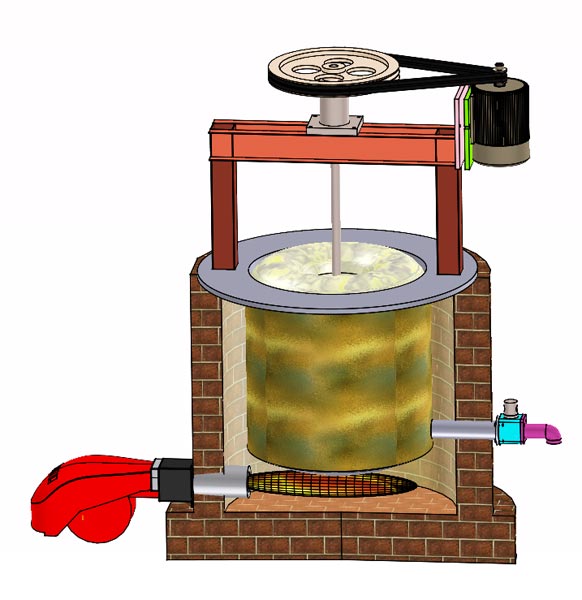 Lead Refining Kettle