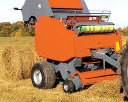 Round Straw Baler