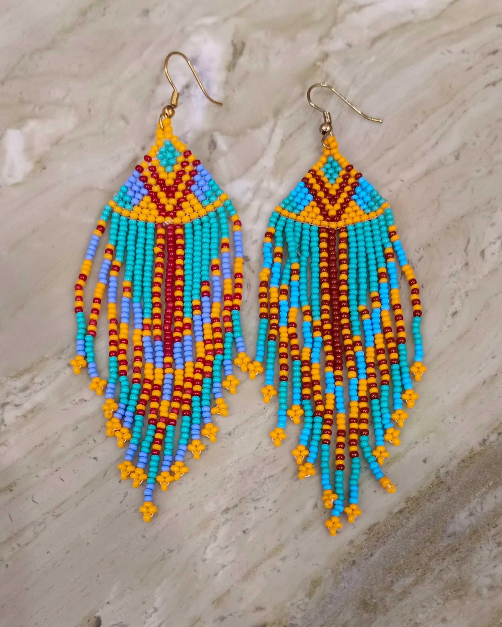 Seed Bead Earring