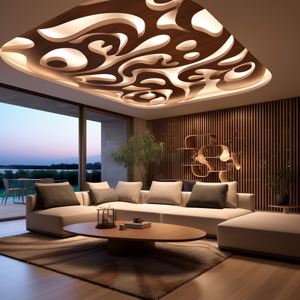Wooden False Ceiling
