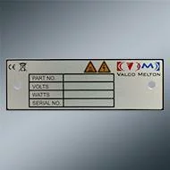 Equipment Labels