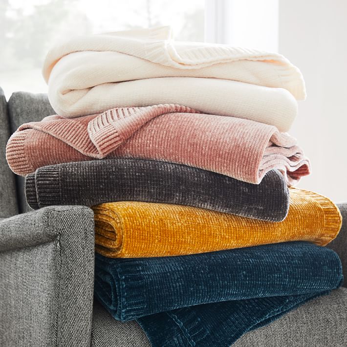 Chenille Throws