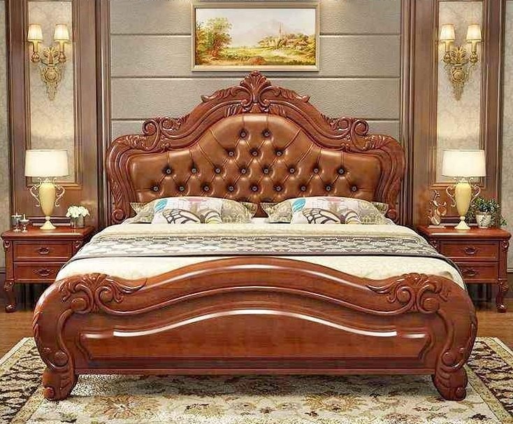 Wooden Bed