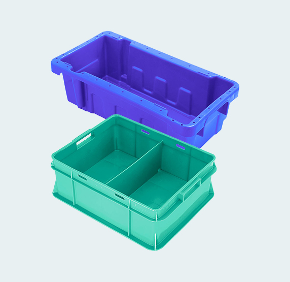 Plastic Milk Crates