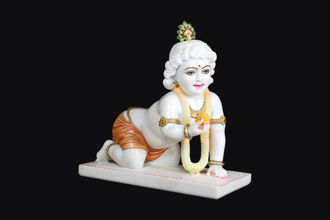 Marble Bal Gopal Statue