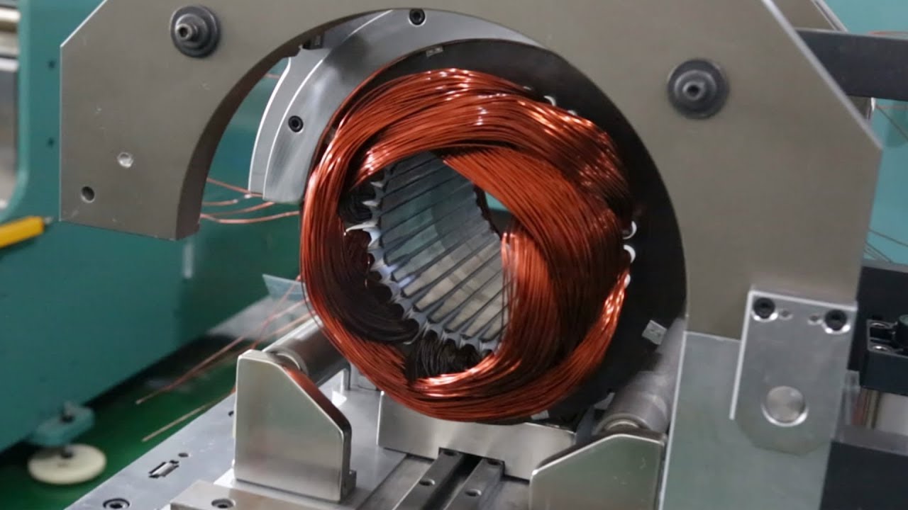 Automatic Motor Coil Winding Machine