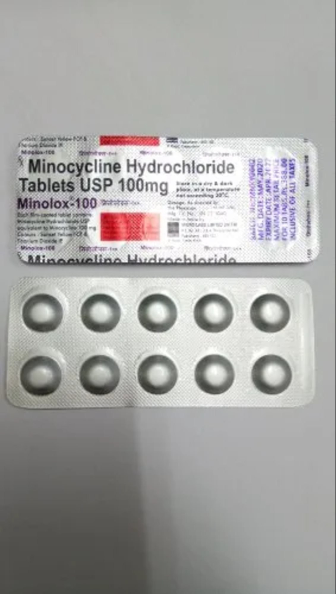 Minocycline Tablets
