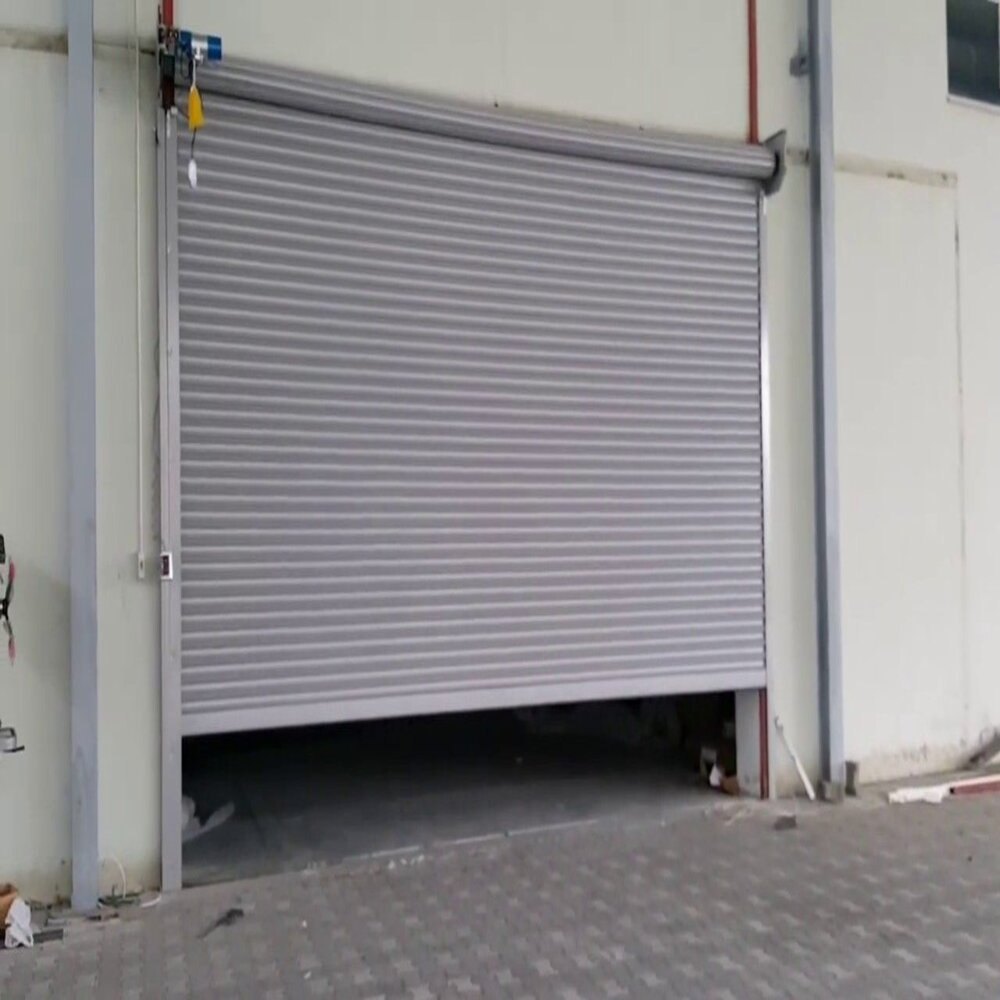 Motorized Rolling Shutters