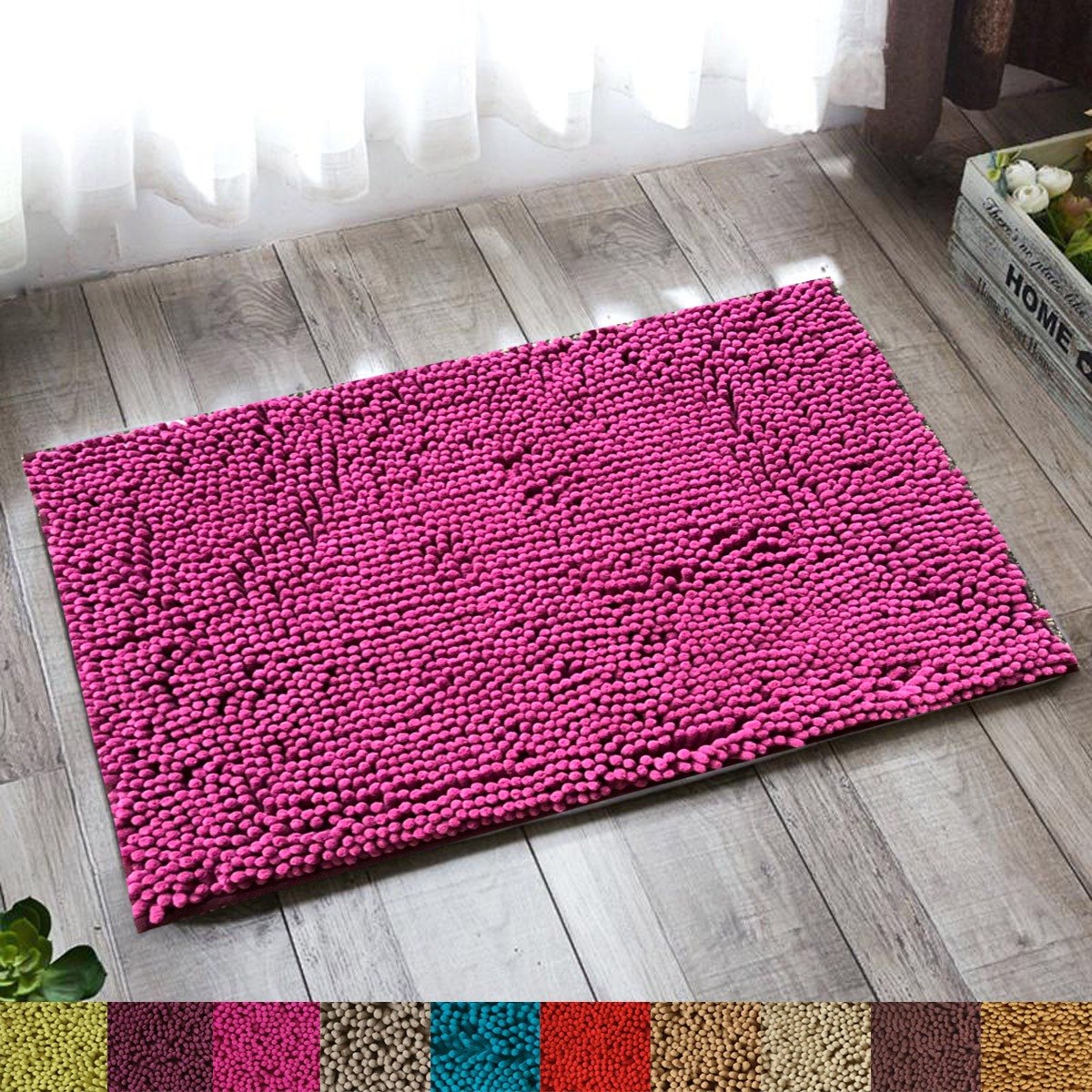 Chenille Bath Mats