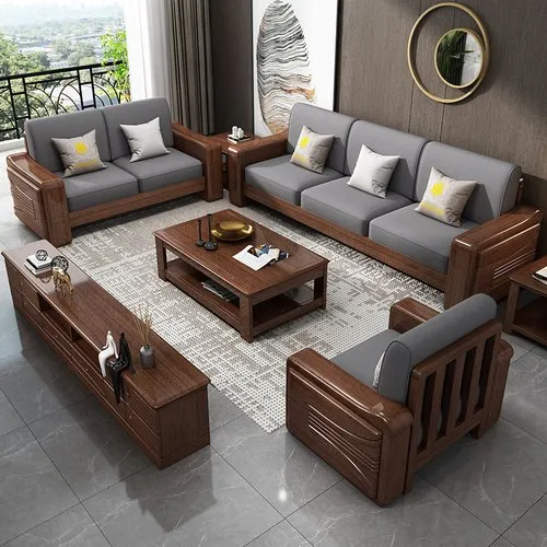 Teak Wood Sofa