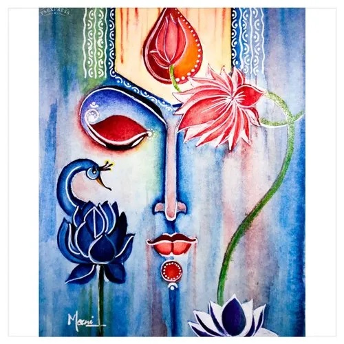 Lord Vishnu Painting