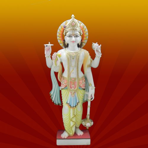 Marble Vishnu Statue