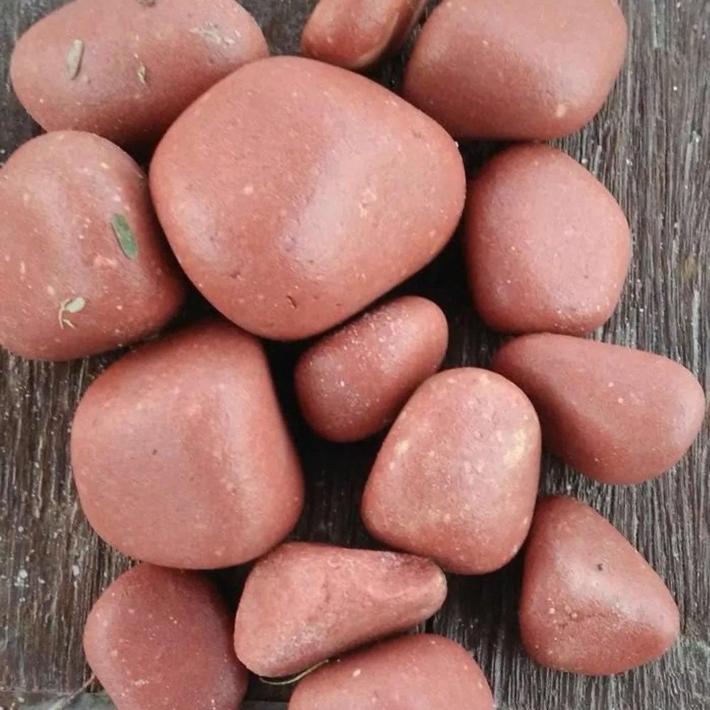 Red Pebble Stone