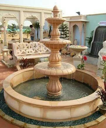 Sandstone Fountain