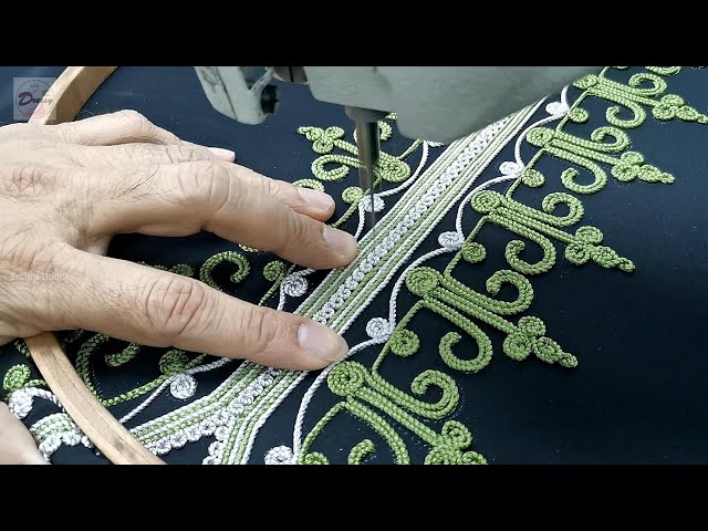 Cord Embroidery Work