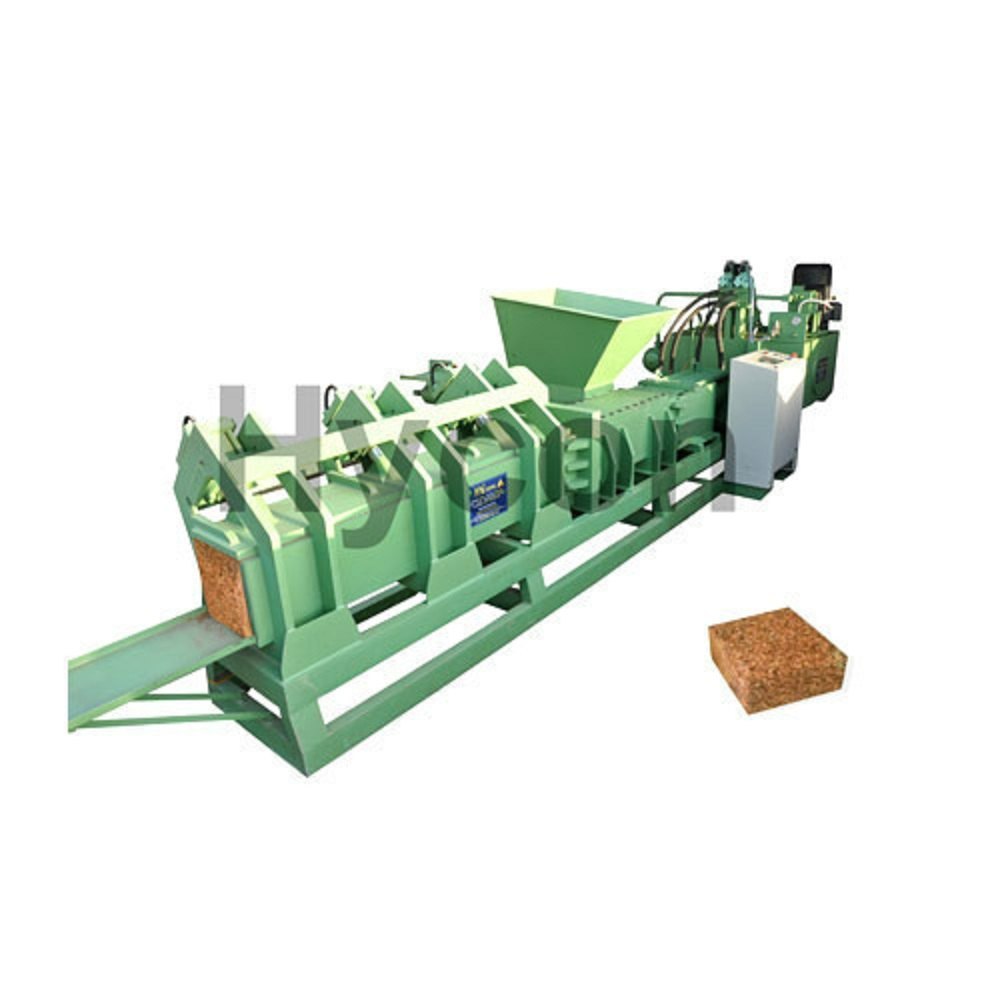 Coco Peat Block Making Machine