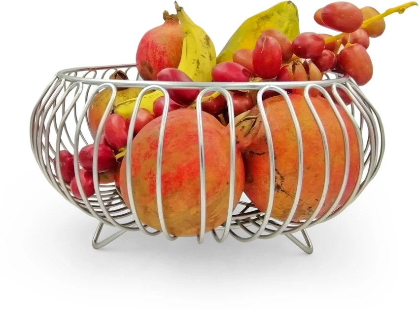 Steel Fruit Bowl