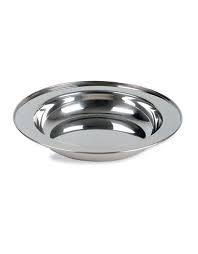 Stainless Steel Soup Plates