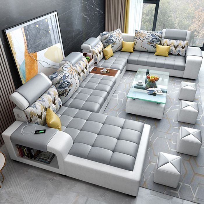 U Shaped Sofa Set