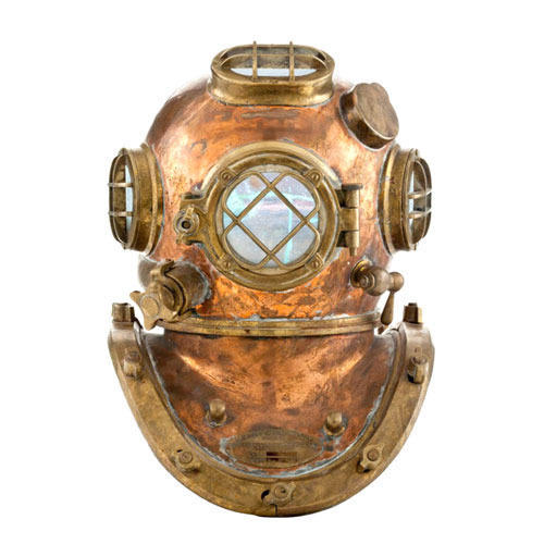 Vintage Diver Helmet