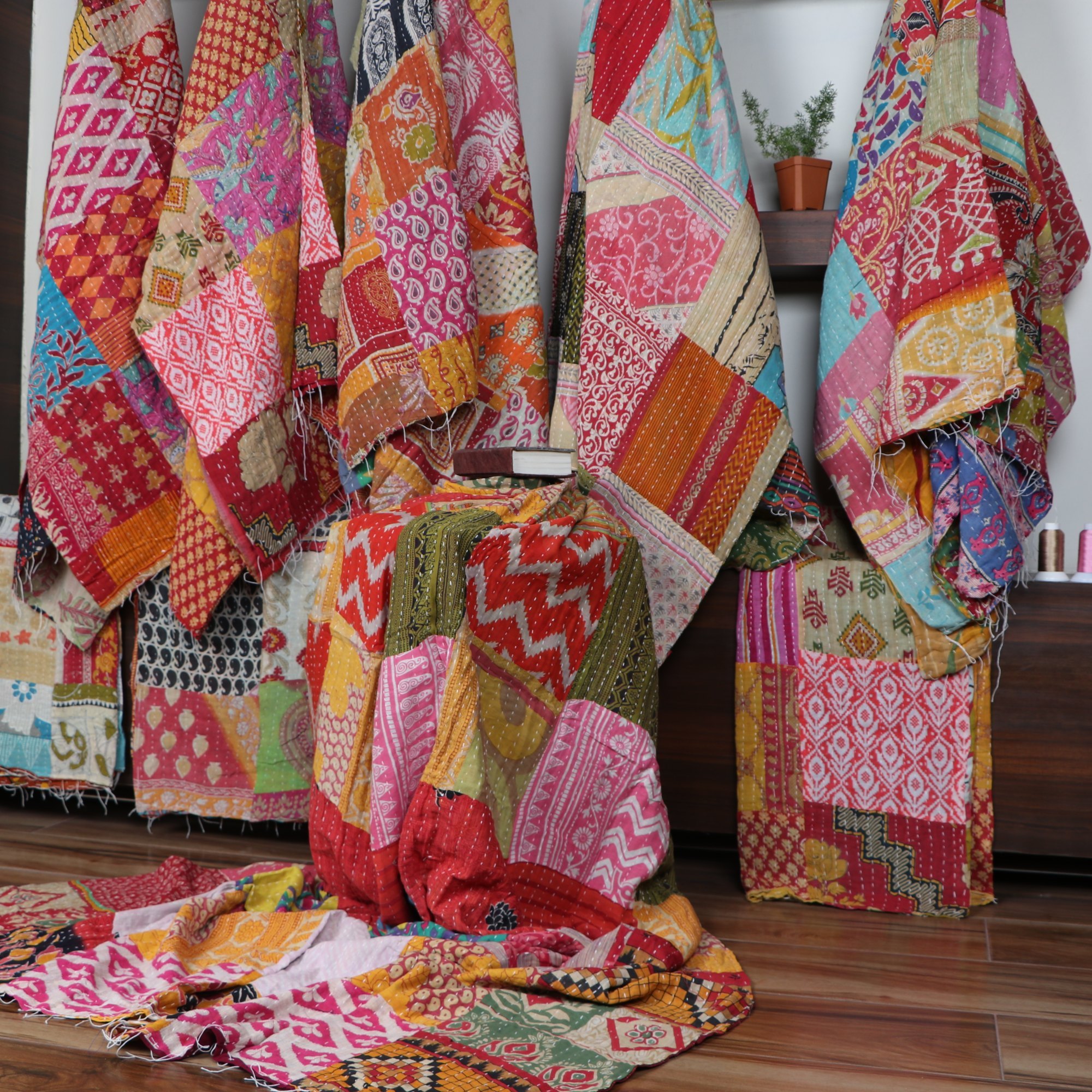 Kantha Quilt