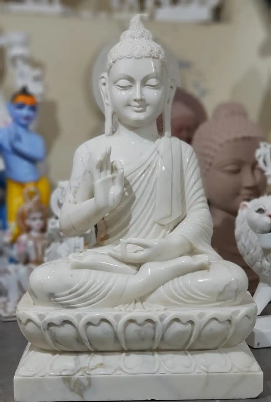 White Marble Statue