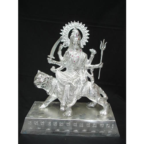White Metal Statue
