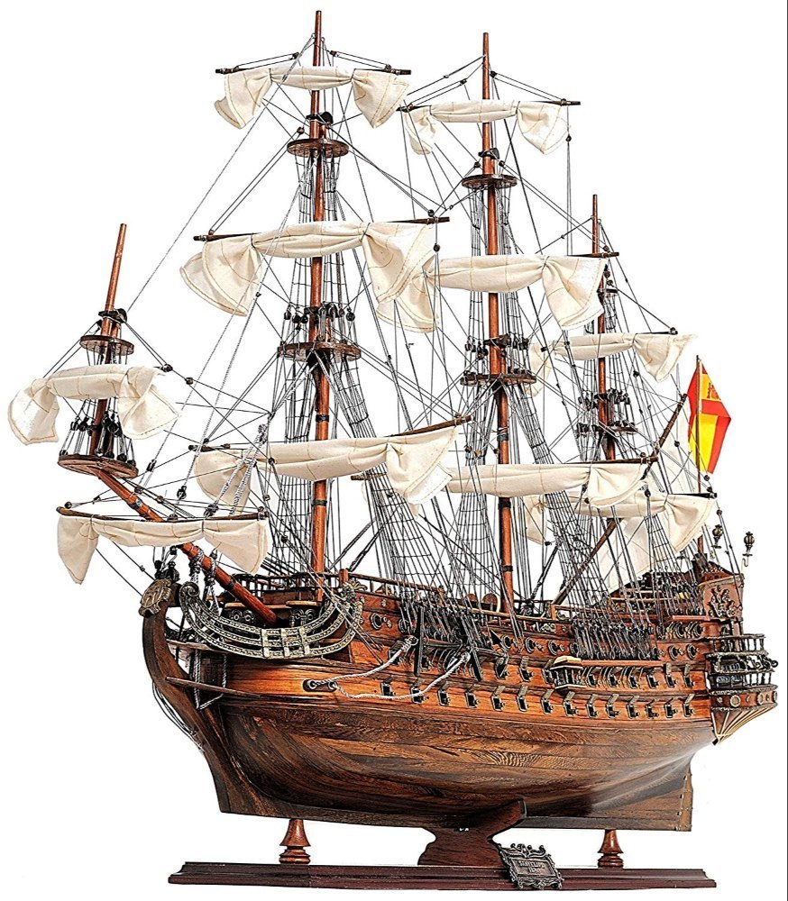 Wooden Model Ship