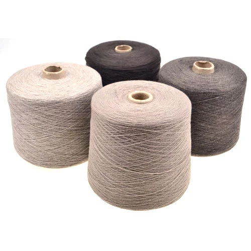 Wool Silk Blended Yarn