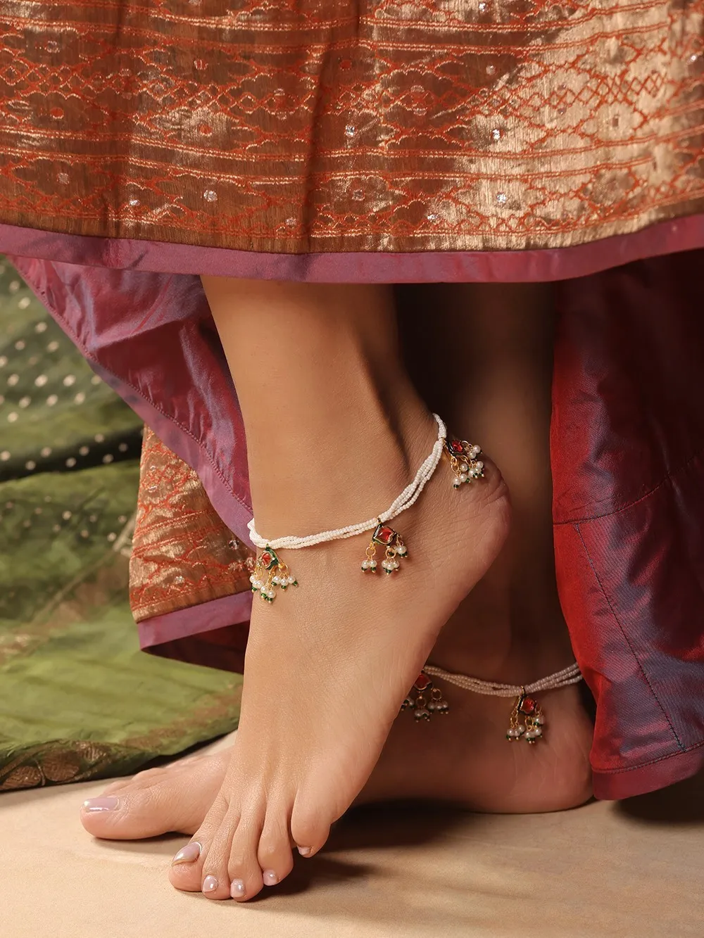 Brass Anklets