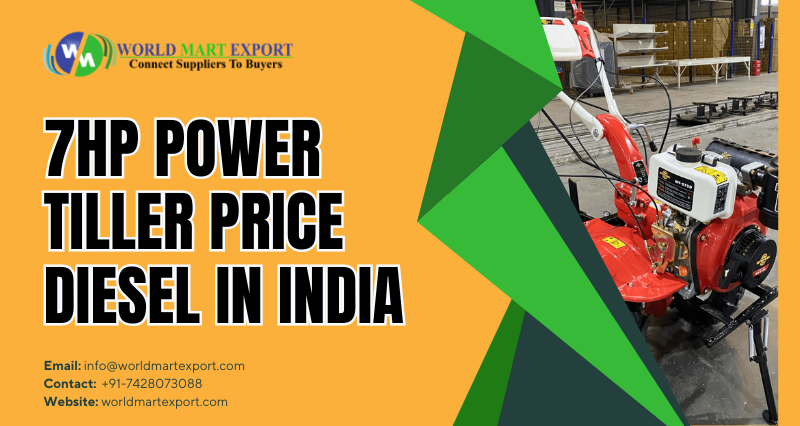 Manufacturer of 7HP Power Tiller Price Diesel in India