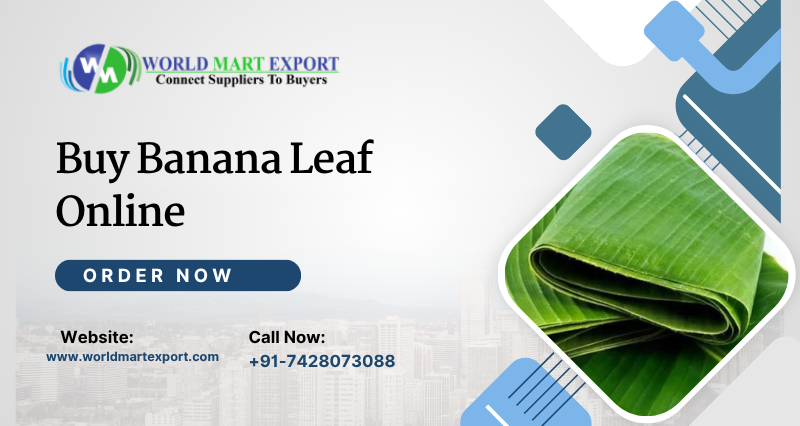 Buy Fresh Banana Leafs Vegetables Online at Best Price – World Mart Export