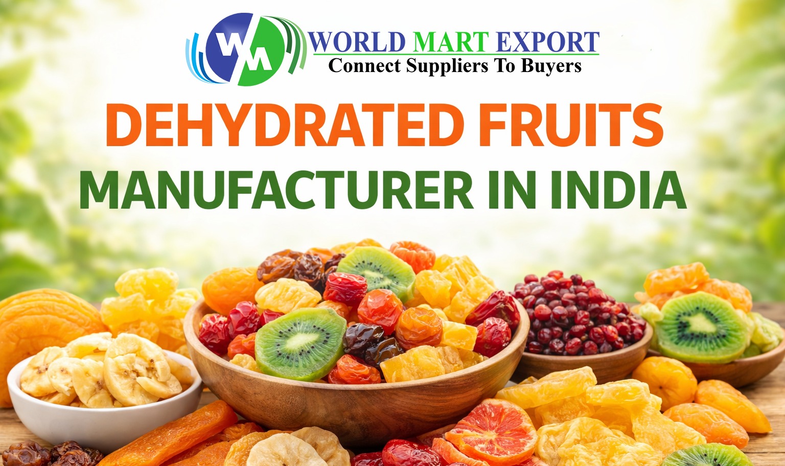 Top Dehydrated Fruits Manufacturers in India