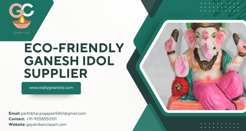 Top Eco-Friendly Ganesh idol Supplier in Gujarat, India