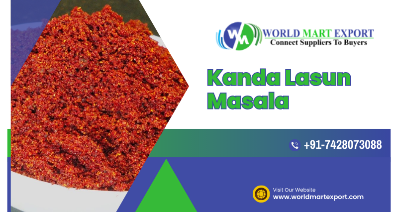 Top Kanda Lasun Masala Exporters in Maharashtra, India