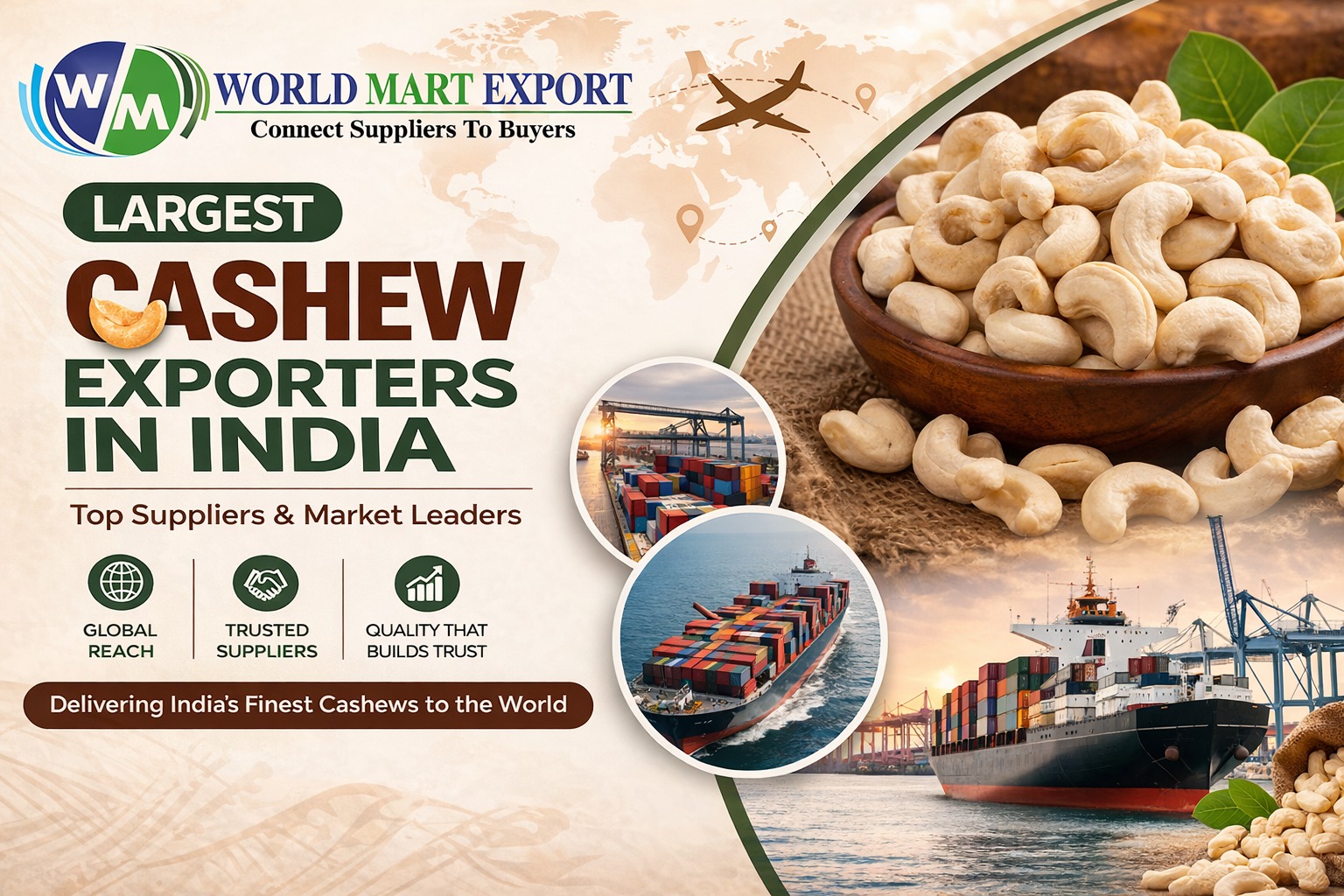 Top 5 Largest Cashew Exporters in India