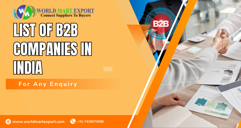 List of B2B Companies in India