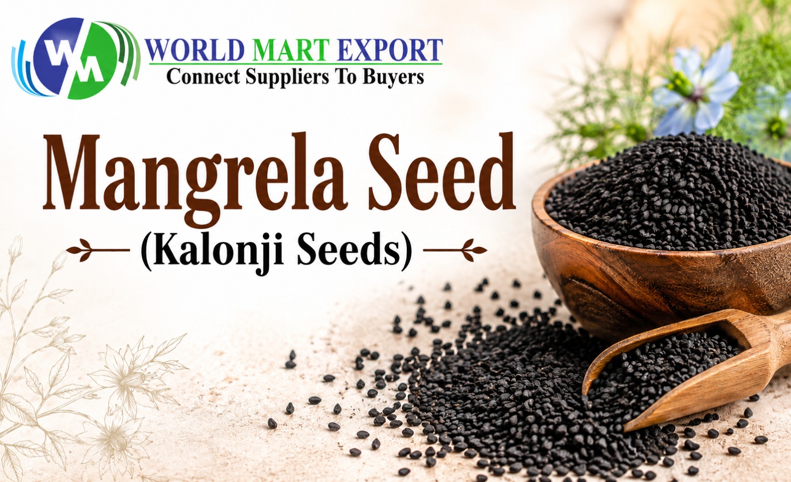 Mangrela Seeds / Kalonji Seeds