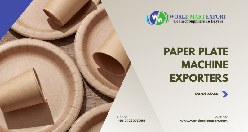 Top Paper Plate Machine Exporters in India