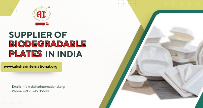 Top Supplier of Biodegradable Plates in India